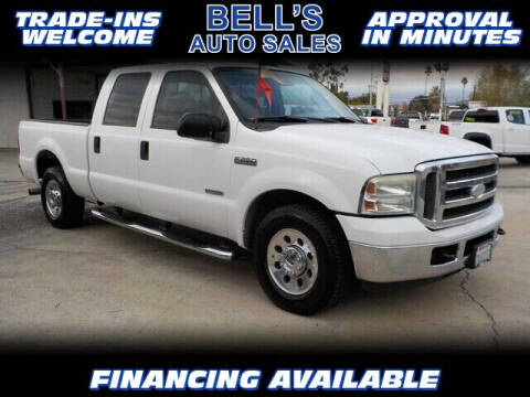 2005 Ford F-250 Super Duty for sale at Bell's Auto Sales in Corona CA