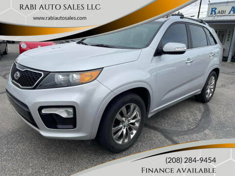 2013 Kia Sorento for sale at RABI AUTO SALES LLC in Garden City ID