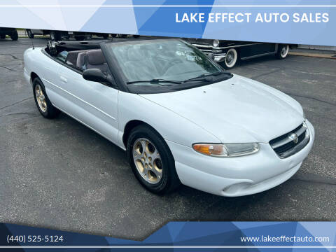 1998 Chrysler Sebring for sale at Lake Effect Auto Sales in Chardon OH