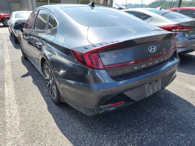 Used 2021 Hyundai Sonata Limited with VIN 5NPEH4J23MH117926 for sale in Hazard, KY