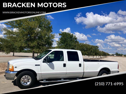 2001 Ford F-250 Super Duty for sale at BRACKEN MOTORS in San Antonio TX