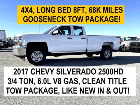 2017 Chevrolet Silverado 2500HD for sale at RT Motors Truck Center in Oakley CA