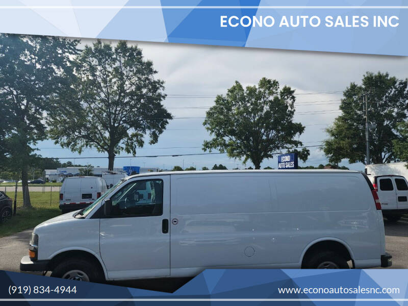 2018 Chevrolet Express for sale at Econo Auto Sales Inc in Raleigh NC