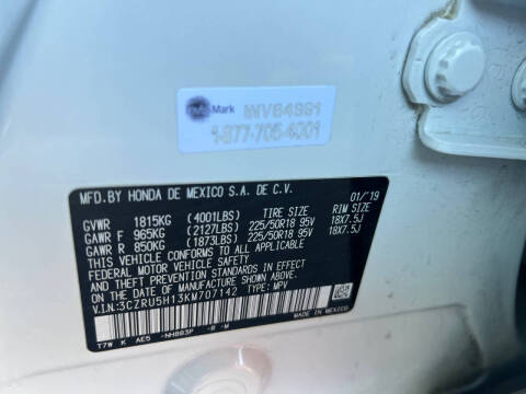 2019 Honda HR-V Sport