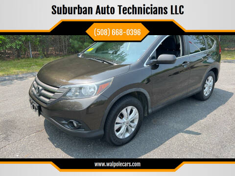 2014 Honda CR-V for sale at Suburban Auto Technicians LLC in Walpole MA