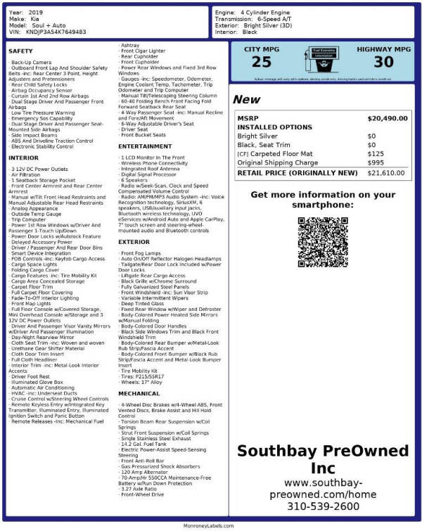 2019 Kia Soul +