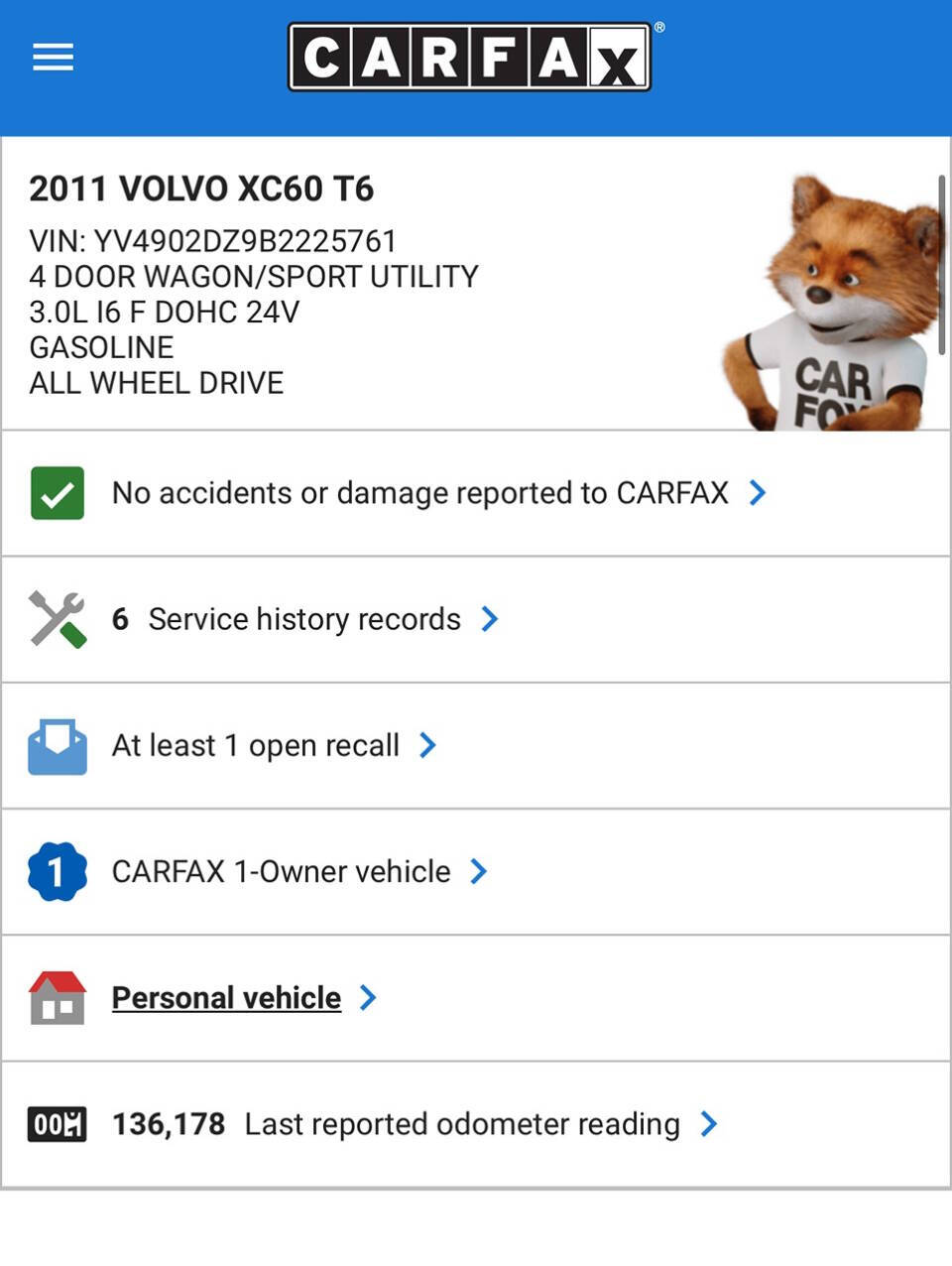 2011 Volvo XC60 for sale at White Top Auto in Warrenton, VA