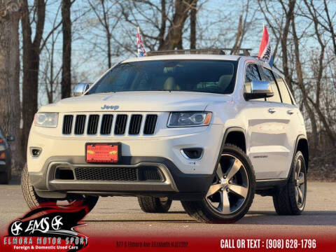 2014 Jeep Grand Cherokee for sale at Elmora Motor Sport in Elizabeth NJ