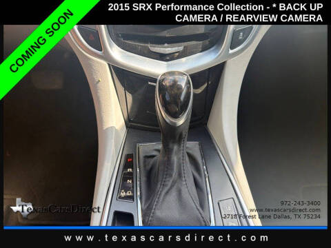2015 Cadillac SRX Performance Collection