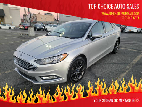 2018 Ford Fusion for sale at Top Choice Auto Sales in Brooklyn NY