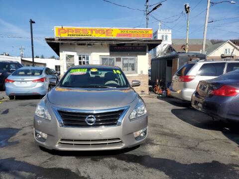 2014 Nissan Altima for sale at PRESTIGE PERFORMANCE in Allentown PA