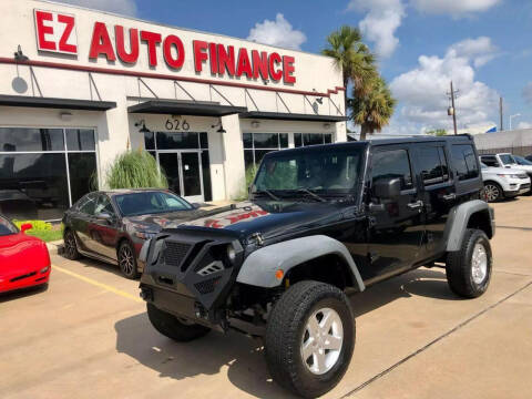 2010 Jeep Wrangler Unlimited for sale at EZ Auto Finance in Houston TX