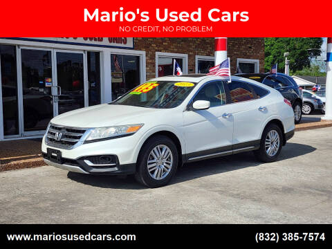 2013 Honda Crosstour for sale at Mario's Used Cars - South Houston Location in South Houston TX