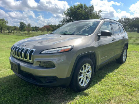 2016 Jeep Cherokee for sale at Carz Of Texas Auto Sales in San Antonio TX