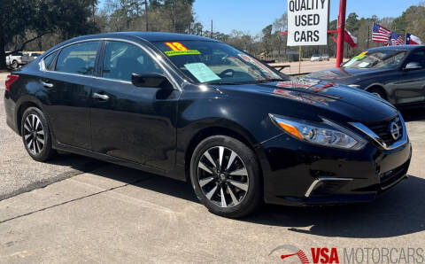 2018 Nissan Altima for sale at VSA MotorCars in Cypress TX