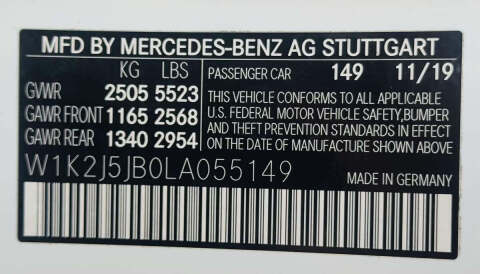 2020 Mercedes-Benz CLS CLS 450