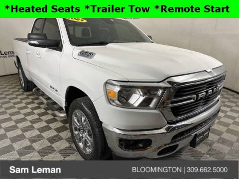 2021 RAM 1500 for sale at Sam Leman CDJR Bloomington in Bloomington IL