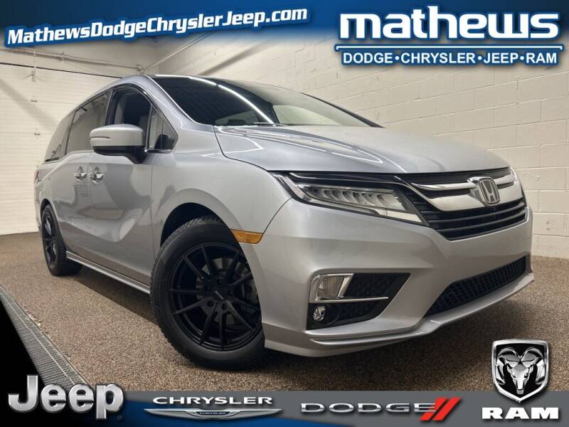 2019 Honda Odyssey for sale at MATHEWS DODGE INC in Marion OH