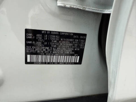 2021 Subaru Outback Premium