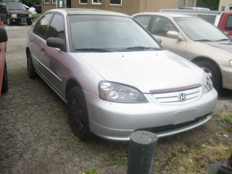 2001 Honda Civic for sale at S & G Auto Sales in Cleveland OH