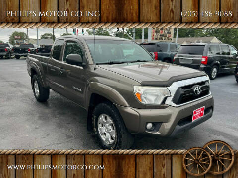 2014 Toyota Tacoma for sale at PHILIP'S MOTOR CO INC in Haleyville AL