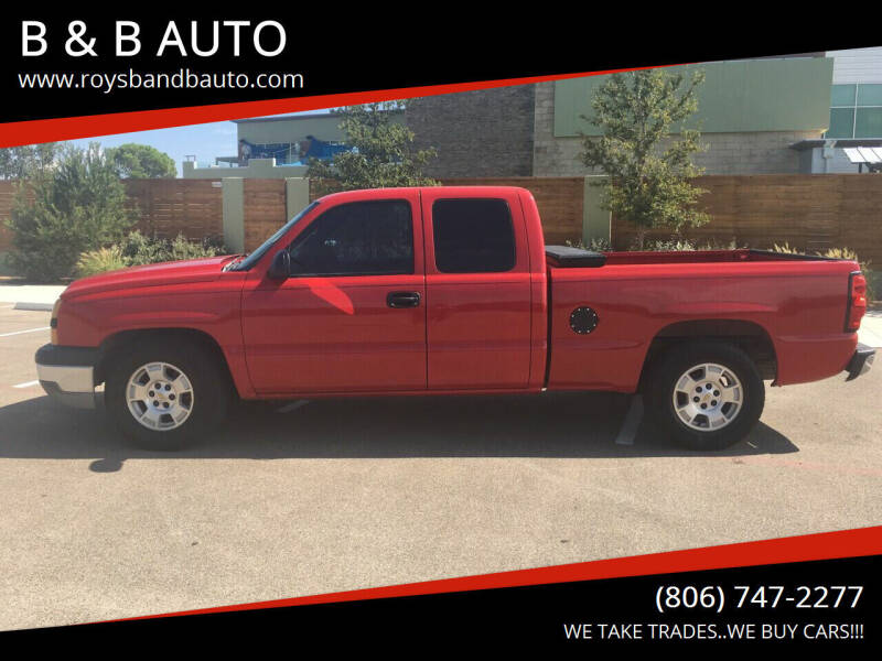 2006 Chevrolet Silverado 1500 for sale at B & B AUTO in Lubbock TX