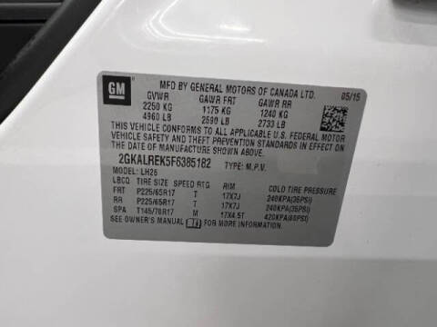 2015 GMC Terrain SLE-2
