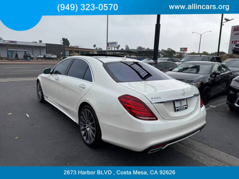 2015 Mercedes-Benz S-Class S 550