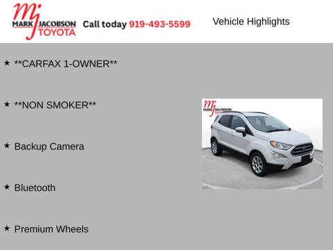 2020 Ford EcoSport SE