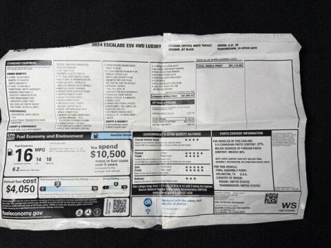 2024 Cadillac Escalade ESV Luxury