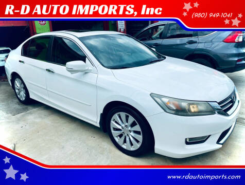 2013 Honda Accord for sale at R-D AUTO IMPORTS, Inc in Charlotte NC