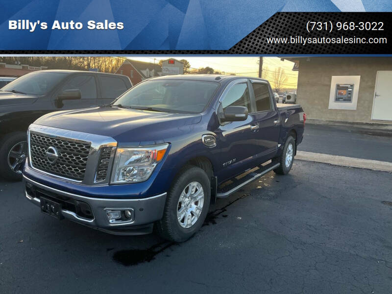 2017 Nissan Titan for sale at Billy's Auto Sales in Lexington TN