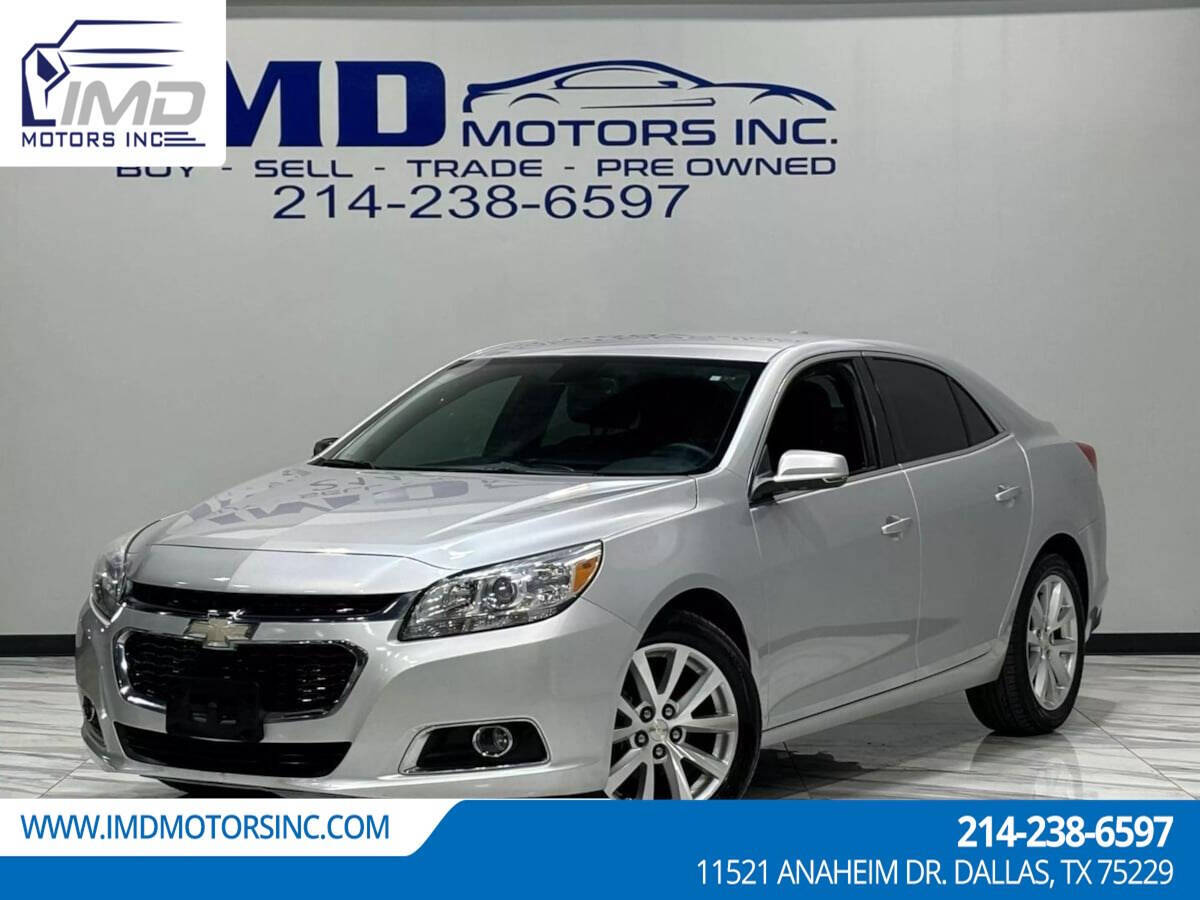 2016 Chevrolet Malibu Limited for sale at IMD MOTORS, INC in Dallas, TX