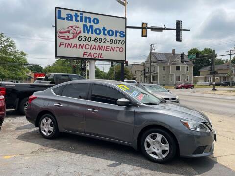 2017 Nissan Sentra for sale at Latino Motors in Aurora IL