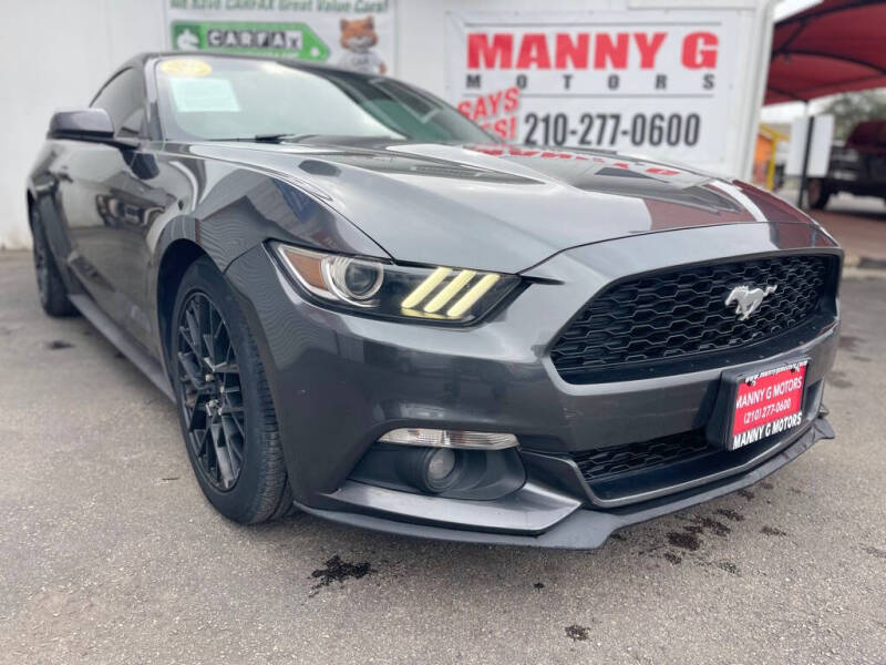 2017 Ford Mustang for sale at Manny G Motors in San Antonio TX