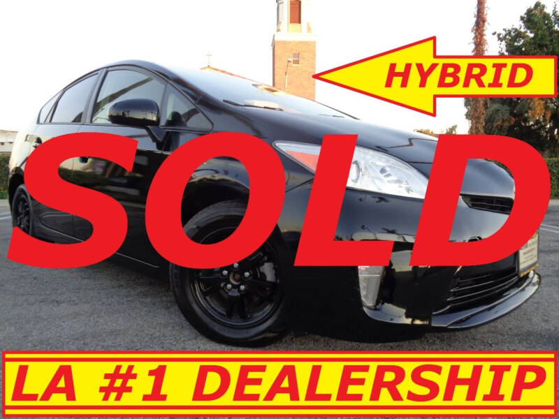2012 Toyota Prius for sale at ALL STAR TRUCKS INC in Los Angeles CA