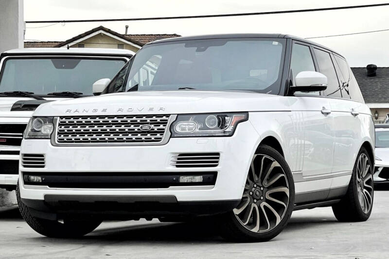 2015 Land Rover Range Rover for sale at Fastrack Auto Inc in Rosemead CA