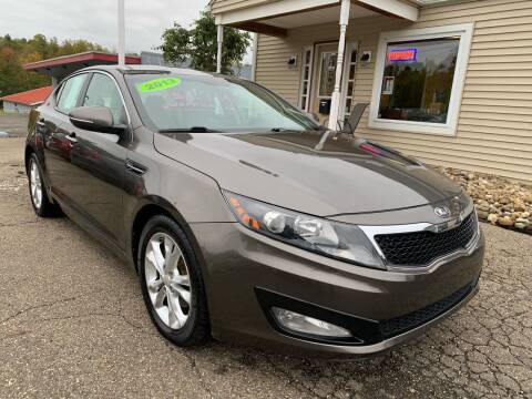 2013 Kia Optima for sale at G & G Auto Sales in Steubenville OH