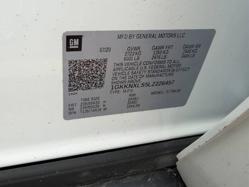 2020 GMC Acadia Denali