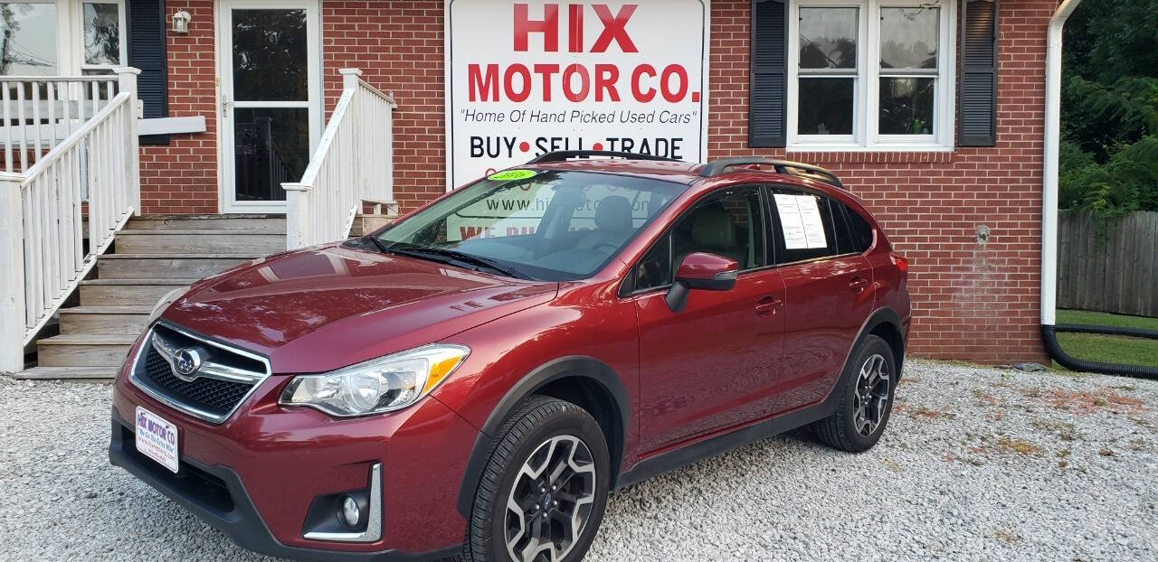 2016 Subaru Crosstrek for sale at Hix Motor Co in Jacksonville, NC