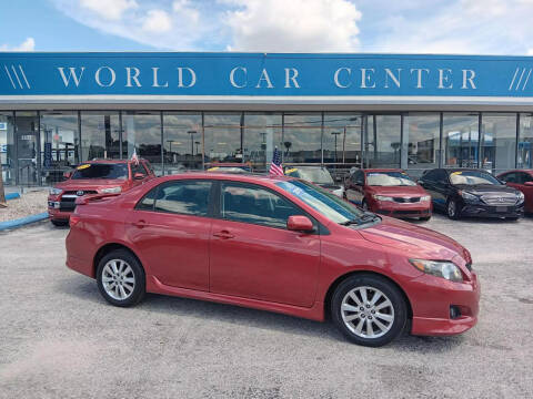 2010 Toyota Corolla for sale at WORLD CAR CENTER & FINANCING LLC in Kissimmee FL