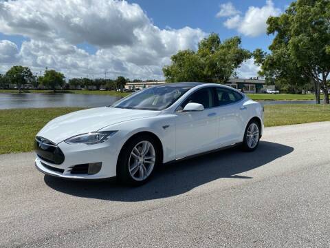 2015 Tesla Model S for sale at Premier Auto Group of South Florida in Wellington FL