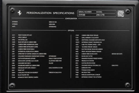 2025 Ferrari 296 GTB