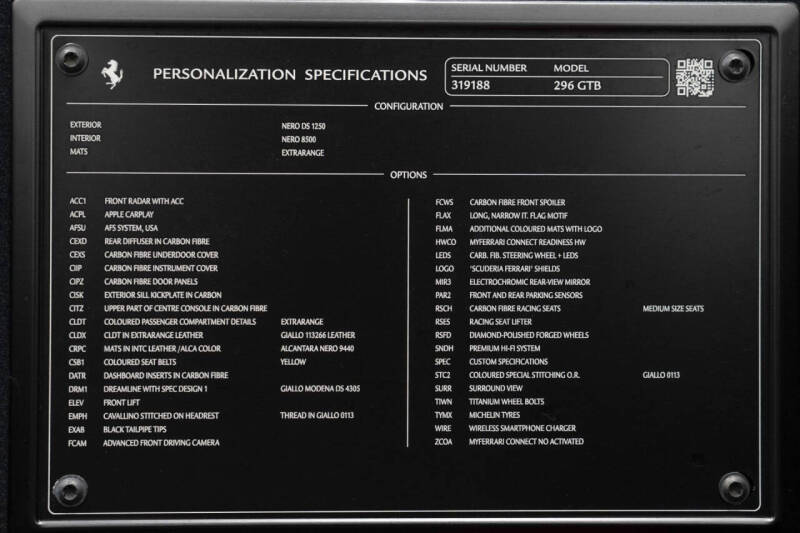 2025 Ferrari 296 GTB