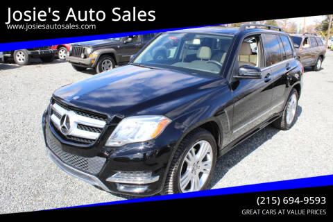 2013 Mercedes-Benz GLK for sale at Josie's Auto Sales in Gilbertsville PA
