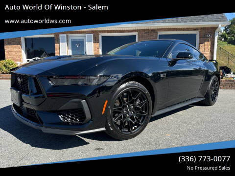 2024 Ford Mustang for sale at Auto World Of Winston - Salem in Winston Salem NC