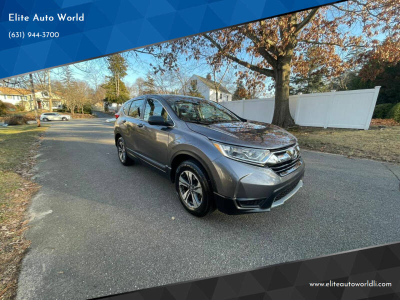 2018 Honda CR-V for sale at Elite Auto World Long Island in East Meadow NY