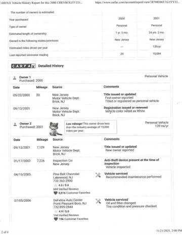 2000 Chevrolet Corvette
