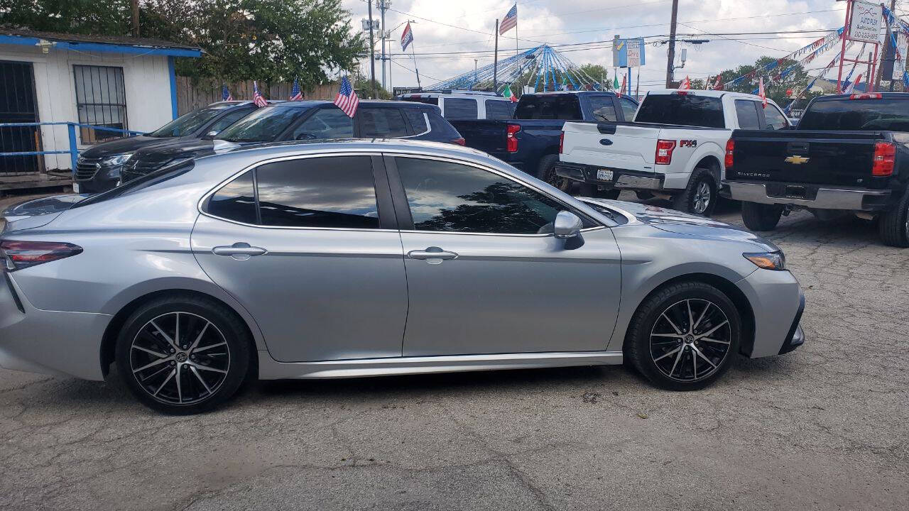 Used Car 2022 Toyota Camry  Se 4dr Sedan For Sale Under $25,000 In San Antonio, Texas