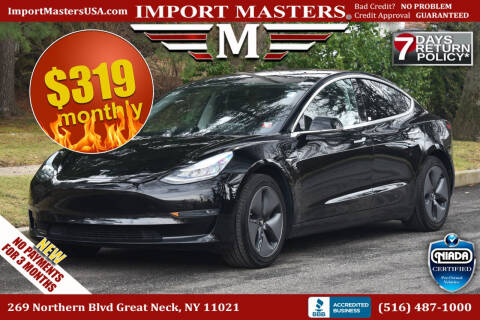 2019 Tesla Model 3 for sale at Import Masters in Great Neck NY